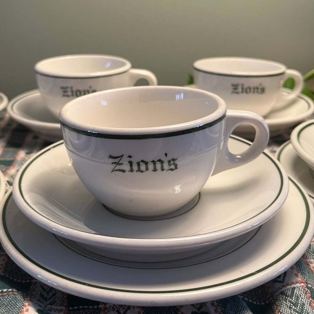 Vintage Warwick China Zion's Restaurant Ware